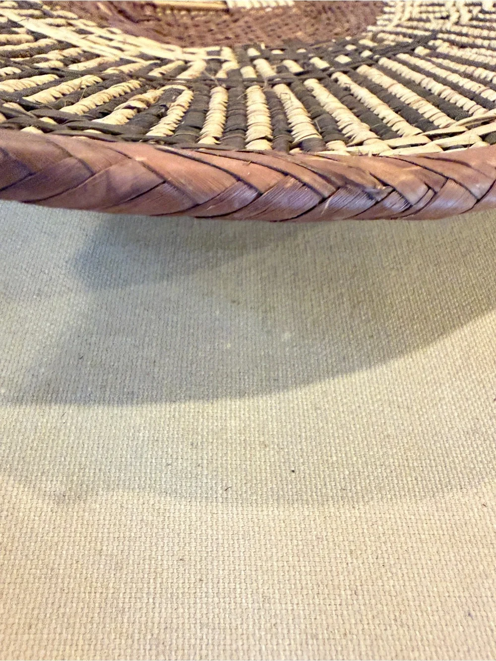 NEW Africa Woven Basket. Made by the Binga people of Zambia/Zimbabwe